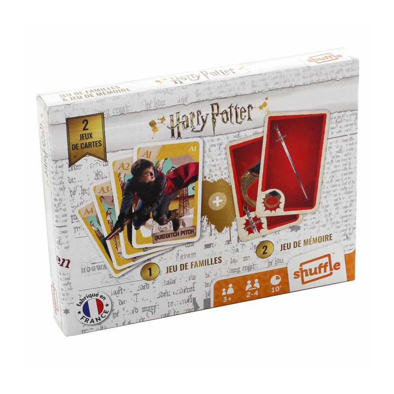 Jeu de 7 familles Harry Potter Cartamundi : King Jouet, Jeux de cartes  Cartamundi - Jeux de société