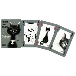 Cartes Le jeu des chats - Dubout