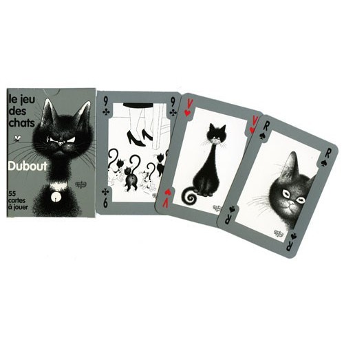 Cartes Le jeu des chats -...
