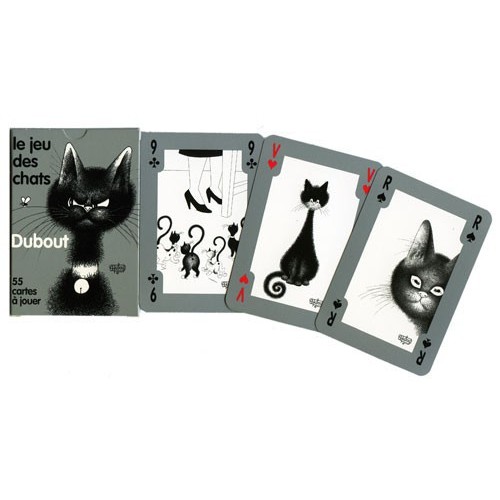 Cartes Le jeu des chats - Dubout