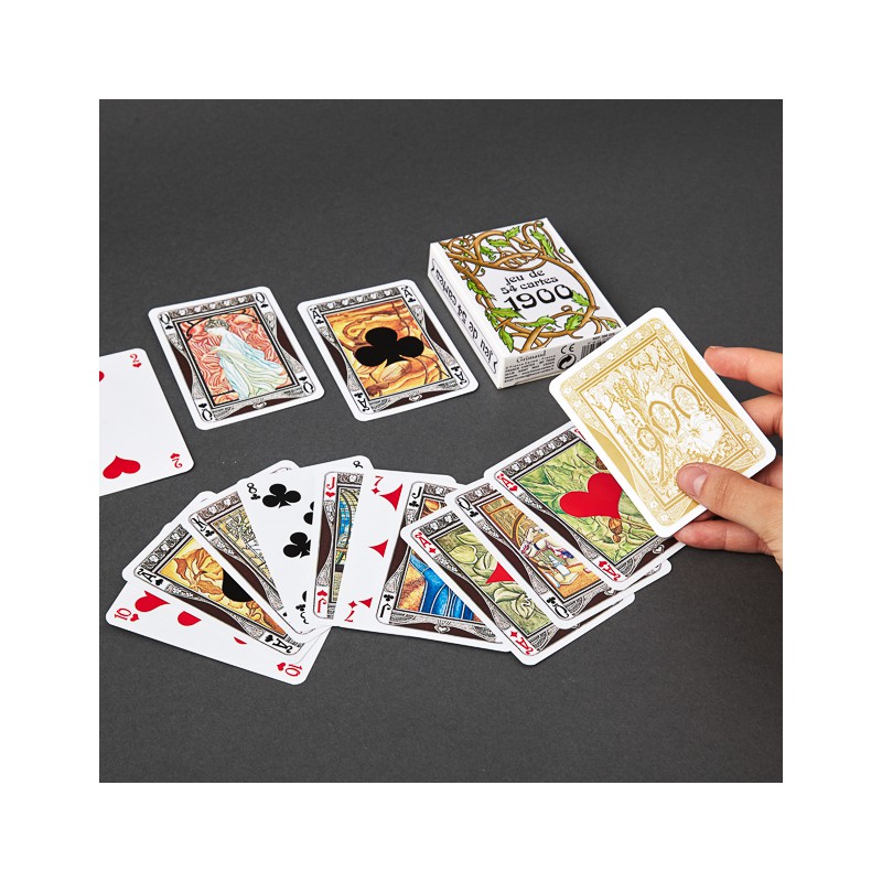 Livres de jeux de cartes à jouer vintage Jeu de cartes vintage des années  1950 Artisanat Fabrication de cartes Excellent Cond -  France