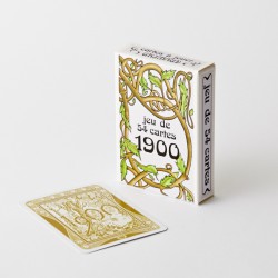 Cartes à jouer 1900 (Histoire et Art Nouveau)