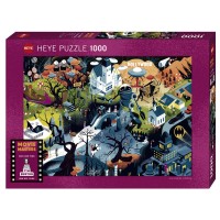 Puzzle 1000 pièces - Tim Burton Films