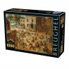 Puzzle 1000 pièces - Les Jeux d'Enfants, Brueghel