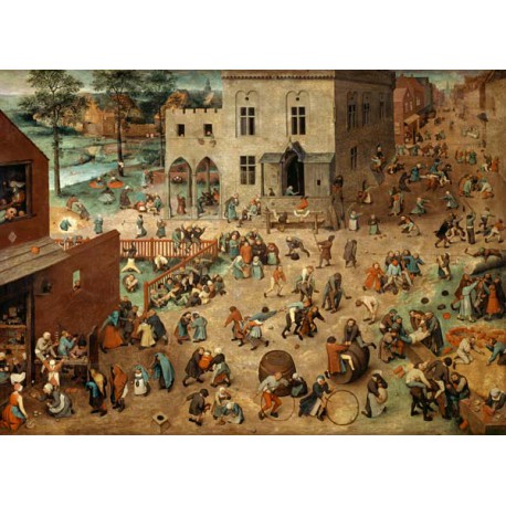 Puzzle 1000 pièces - Les Jeux d'Enfants, Brueghel