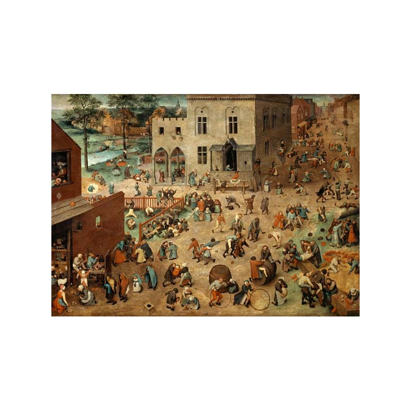 Puzzle 1000 pièces - Les Jeux d'Enfants, Brueghel