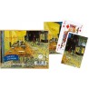 Coffret double - Cartes à jouer Van Gogh Café