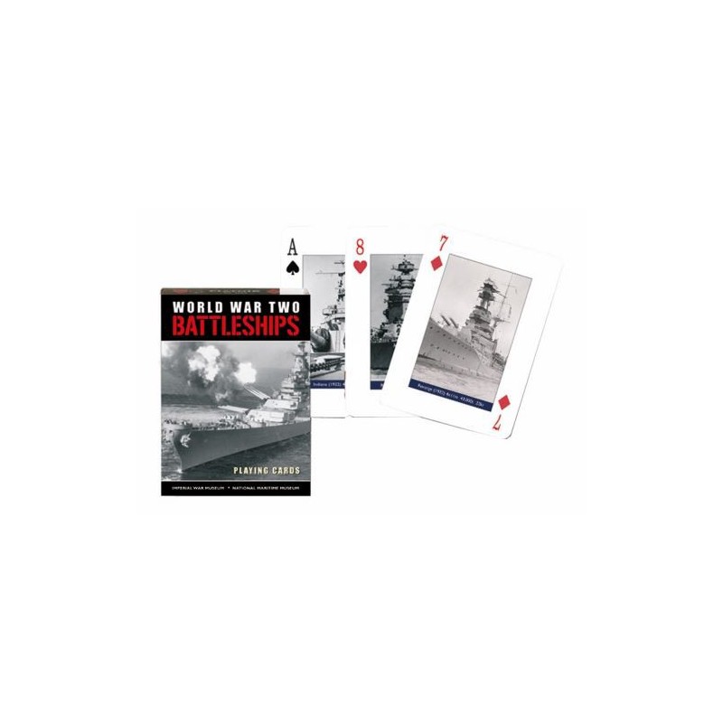 Cartes à jouer Battleships - Seconde Guerre Mondiale