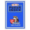 Cartes à jouer Poker Index Casino Modiano Bleu - 100 % Plastique