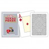 Cartes à jouer Texas Poker Modiano Grey - 100 % Plastique