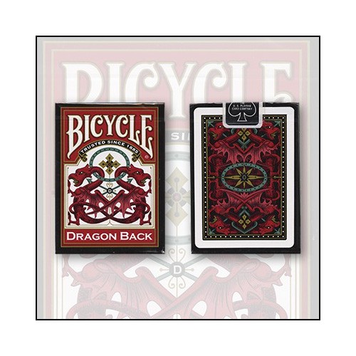 Cartes Bicycle Red dragon