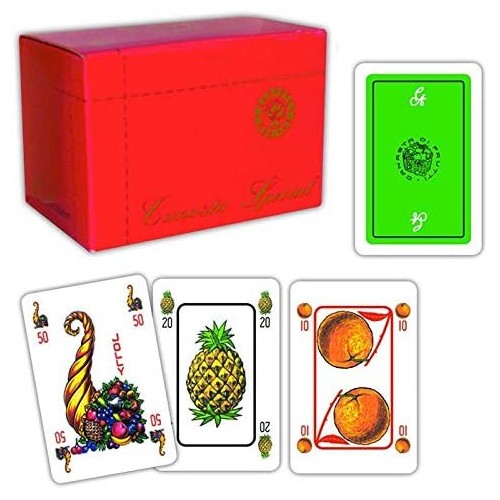 Jeu de Cartes Canasta Modiano Frutti (Fruits)