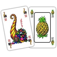 Jeu de Cartes Canasta Modiano Frutti (Fruits)