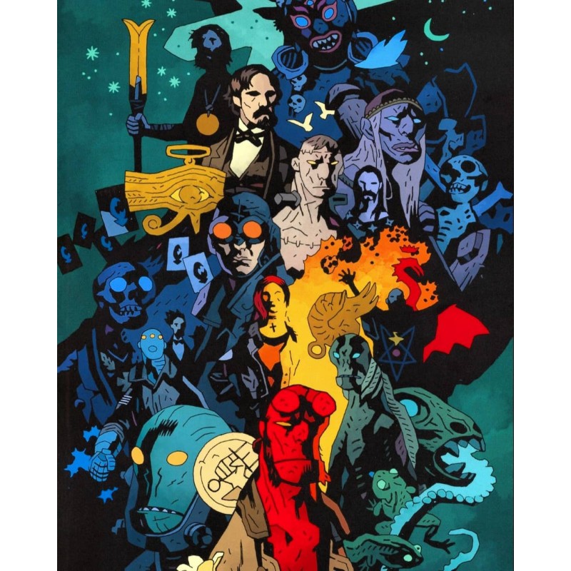 Puzzle 1000 pièces - Hellboy Universe Puzzle 1000 pièces - Hellboy Universe