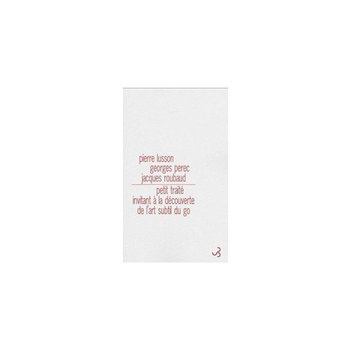 LUSSON, PEREC, ROUBAUD -...