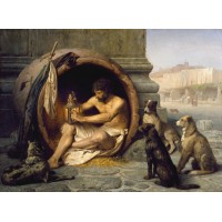 Puzzle 1000 pièces - Diogene, Jean-Léon Gérôme