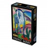Puzzle 1000 pièces - Blue Horse, Franz Marc
