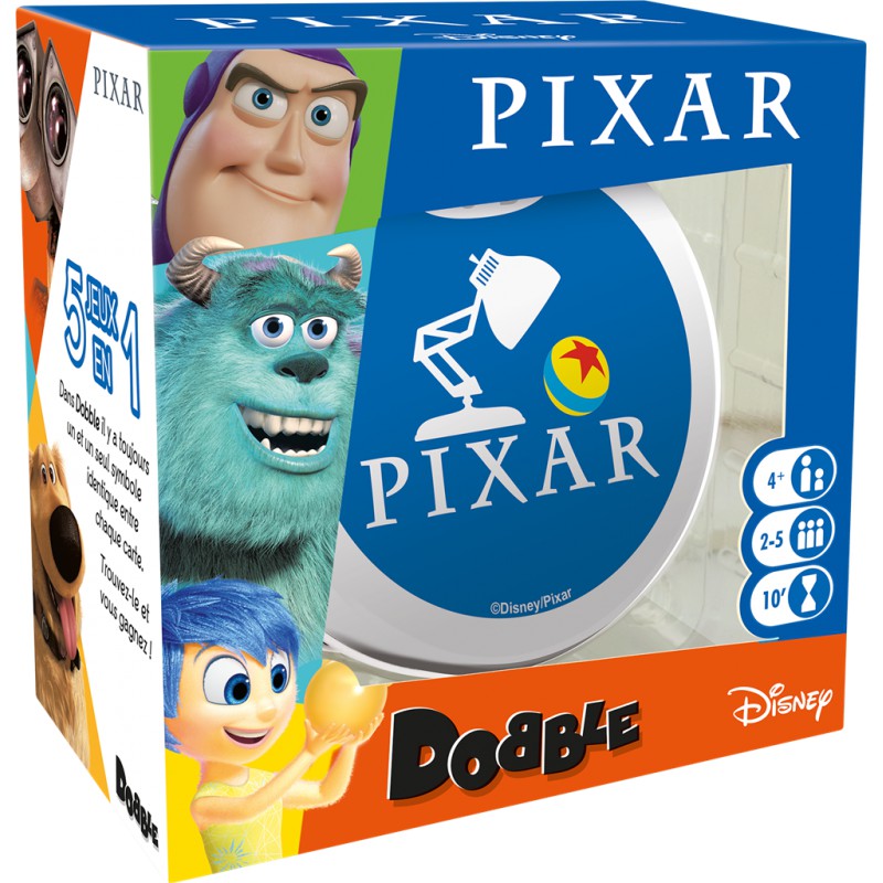 Acheter Dobble Pixar - Jeu de Société - Boutique Variantes Paris - Disney