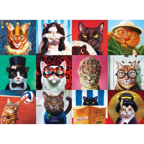 Puzzle 1000 pièces - Funny Cats