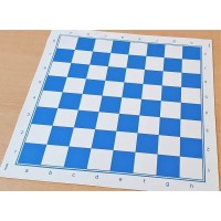 Tapis Echecs Souple Bleu - Taille 5