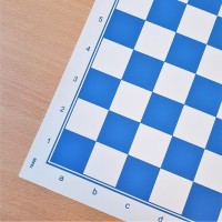 Tapis Echecs Souple Bleu - Taille 5