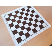 Tapis Echecs Souple Marron - Taille 4.5