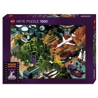 Puzzle 1000 pièces - Tim Burton Films