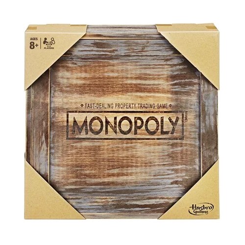 Monopoly Vintage en Bois