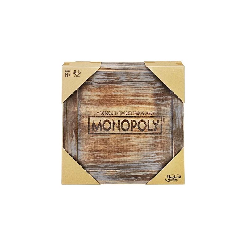 Monopoly Vintage en Bois