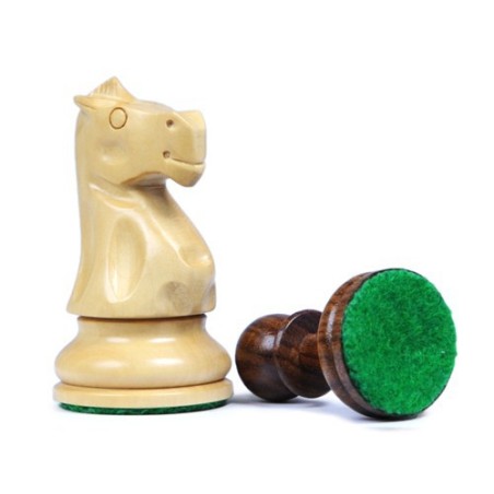 Pièces d'Echecs Staunton Deluxe Acacia - Taille 5