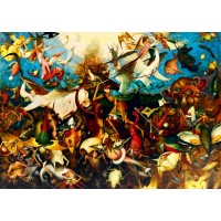 Puzzle 1000 pièces - La Chute des Anges Rebelles de Pieter Brueghel The Elder