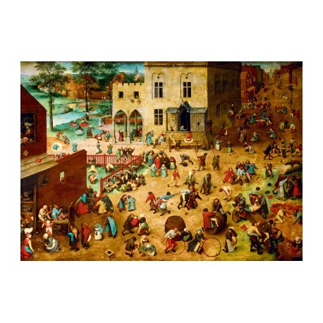 Puzzle 1000 pièces - Jeux d'Enfants, Pieter Brueghel The Elder