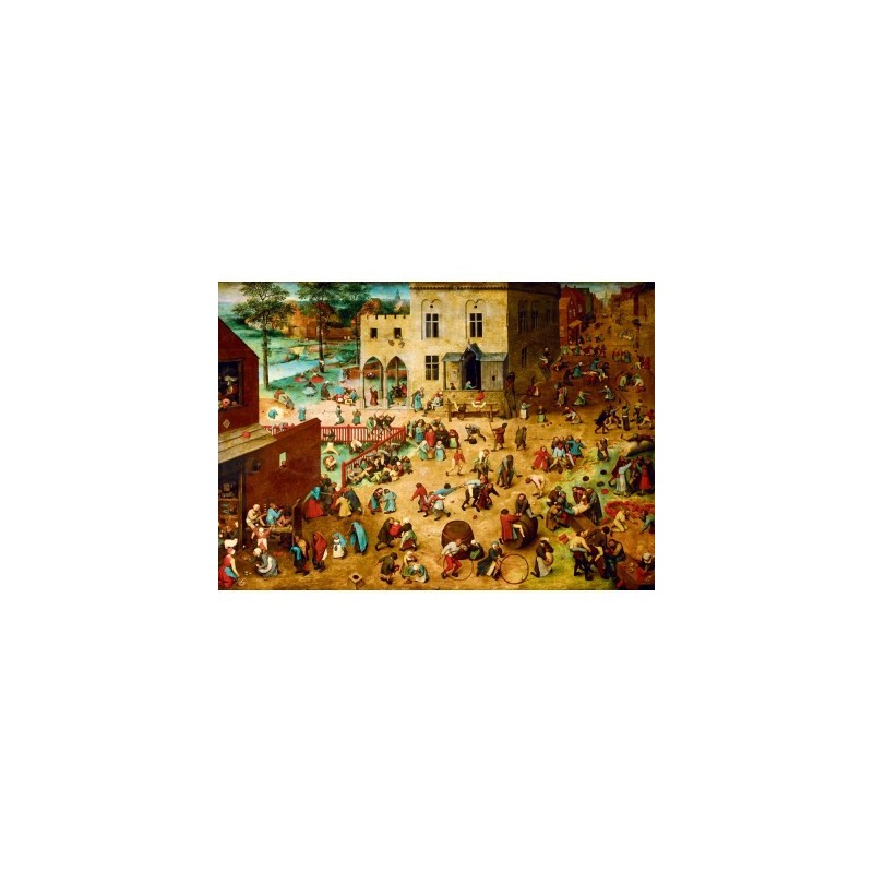 Puzzle 1000 pièces - Jeux d'Enfants, Pieter Brueghel The Elder Puzzle 1000 pièces - Jeux d'Enfants, Pieter Brueghel The Elder