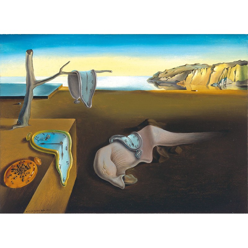 Puzzle 1000 pièces - La Persistence de la Mémoire, Salvador Dalí Puzzle 1000 pièces - La Persistence de la Mémoire, Salvador Dalí