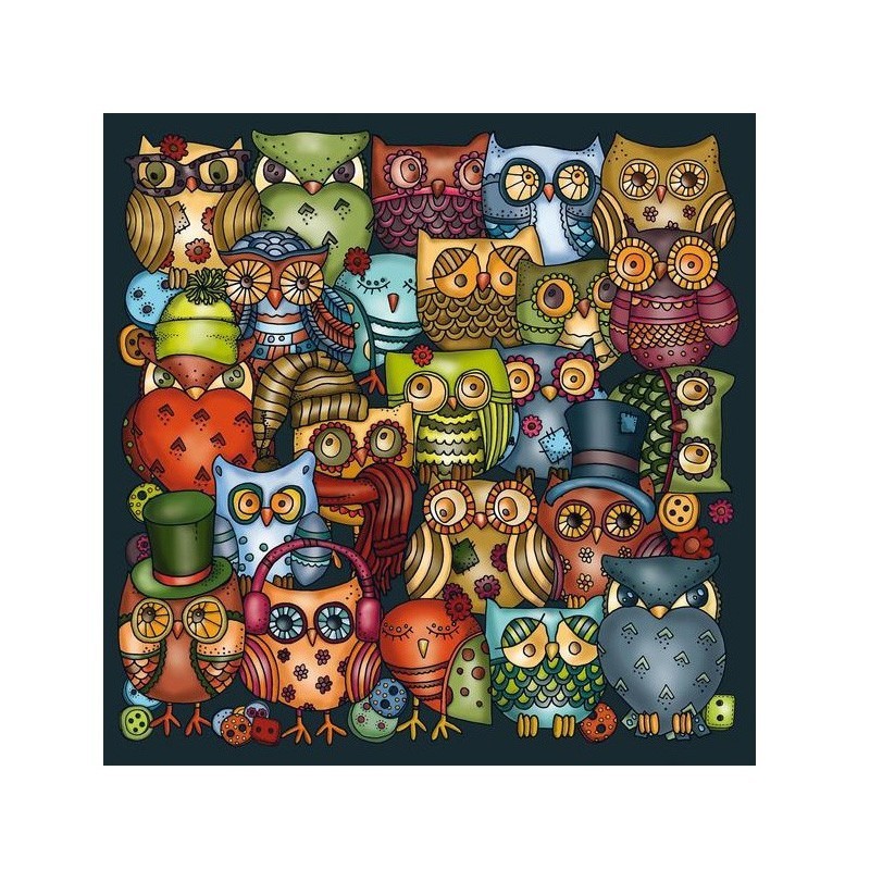 Puzzle 211 pièces - Palapeli : Owl Puzzle 211 pièces - Palapeli : Owl
