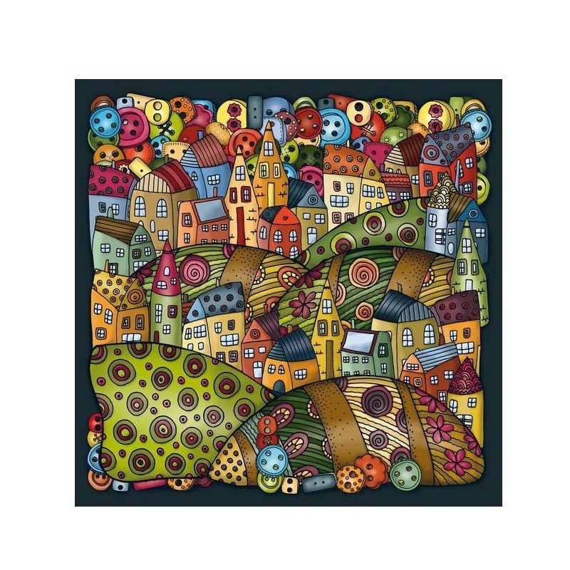 Puzzle 210 pièces - Palapeli : Mountain Village Puzzle 210 pièces - Palapeli : Mountain Village
