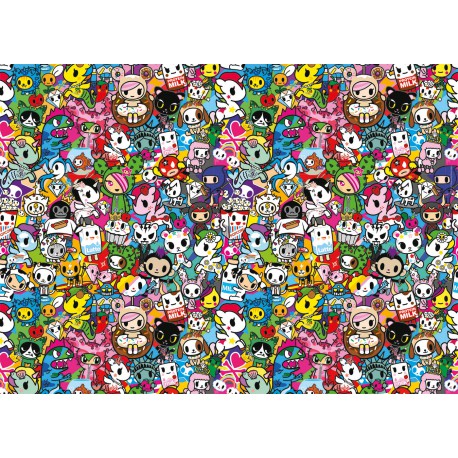 Puzzle 1000 pièces Impossible : Tokidoki
