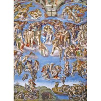 Puzzle 1000 pièces - Jugement Dernier de Michelange