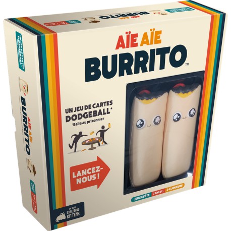 Aïe Aïe Burrito - Jeu de Cartes Dodgeball