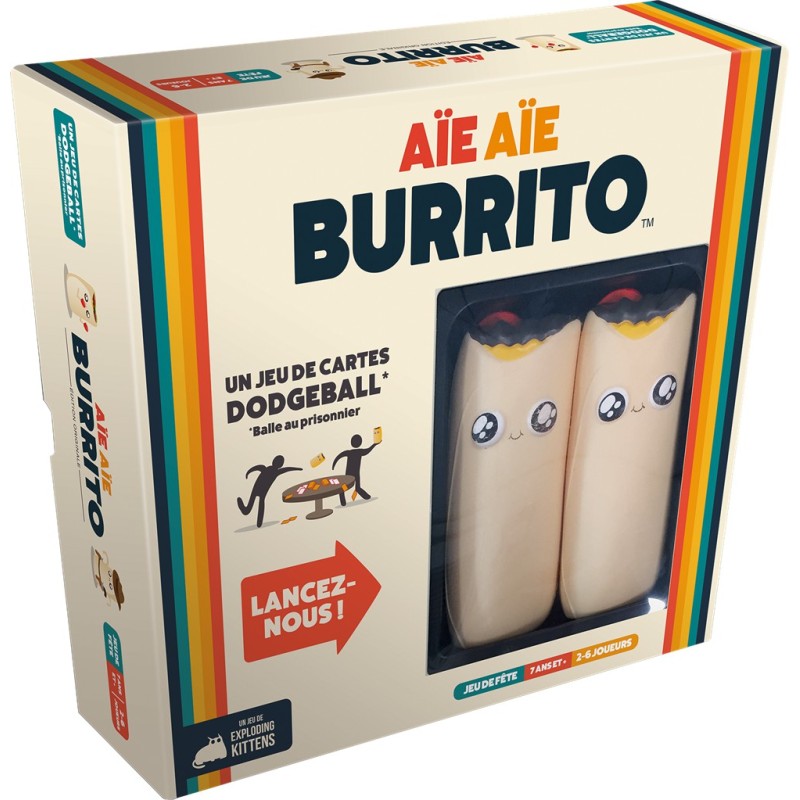 Aïe Aïe Burrito - Jeu de Cartes Dodgeball Aïe Aïe Burrito - Jeu de Cartes Dodgeball