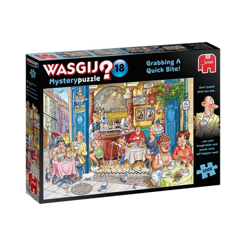 Puzzle 1000 pièces Wasgij ? : Une Bouchée pour Chacun Puzzle 1000 pièces Wasgij ? : Une Bouchée pour Chacun