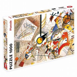 Puzzle 1000 pièces - Kandinsky : Bustling Aquarelle 1923