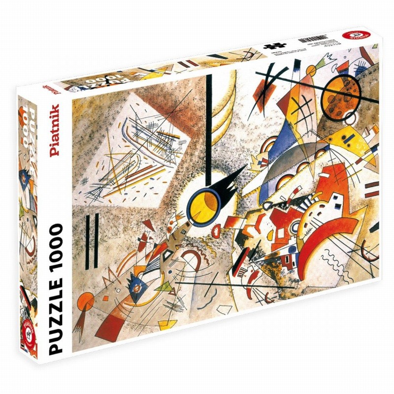 Puzzle 1000 pièces - Kandinsky : Bustling Aquarelle 1923 Puzzle 1000 pièces - Kandinsky : Bustling Aquarelle 1923