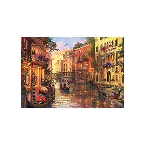 Puzzle 1500 pièces - Coucher de Soleil à Venise