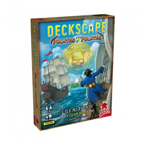 Deckscape : Pirates vs Pirates - L'ile au trésor