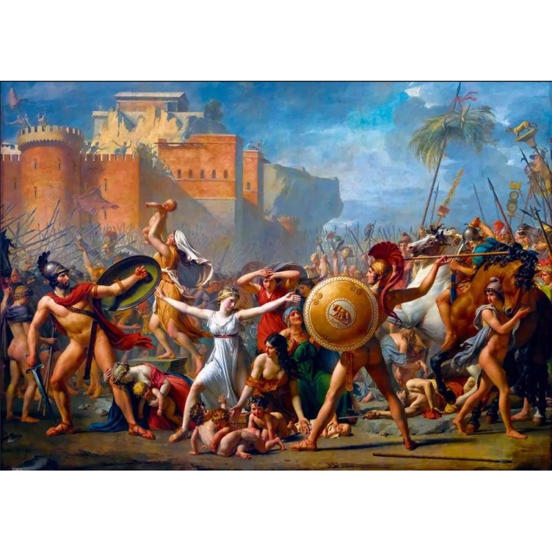 Puzzle 1000 pièces - Intervention des Sabines - Jacques-Louis David Puzzle 1000 pièces - Intervention des Sabines - Jacques-Louis David
