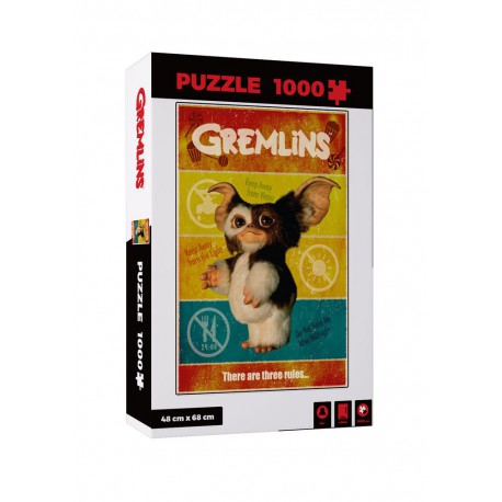 Puzzle 1000 pièces - Gremlins - Three Rules
