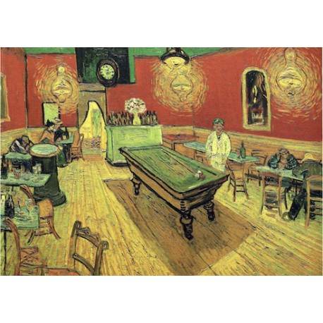 Puzzle 1000 pièces - Le Café de Nuit, Van Gogh
