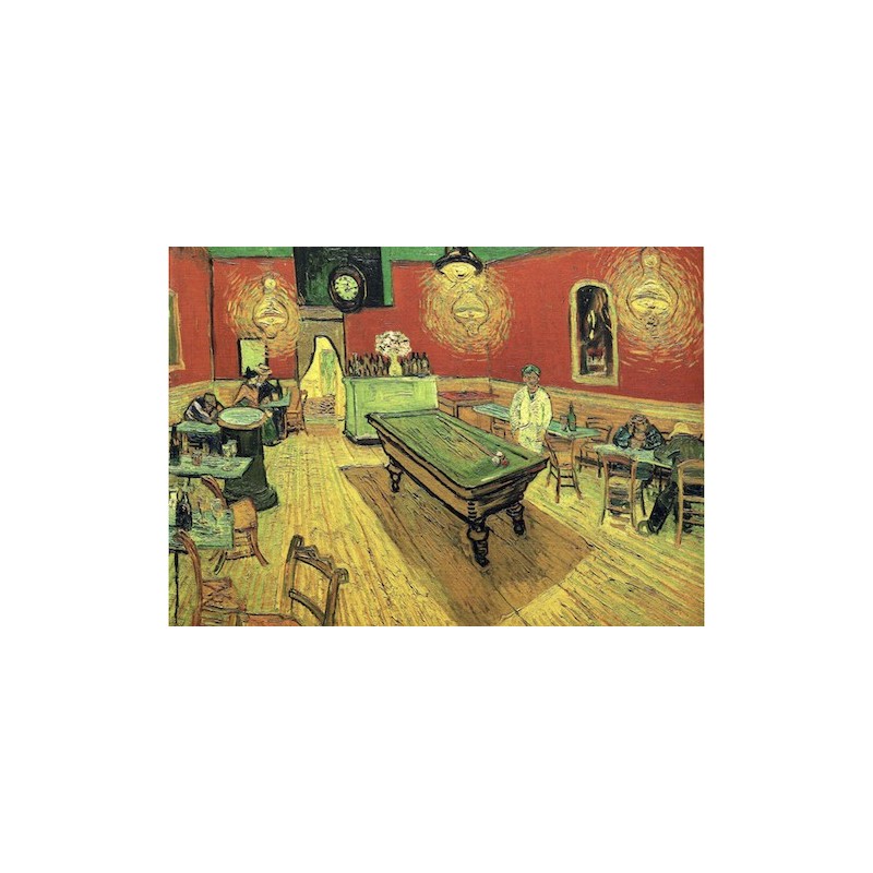 Puzzle 1000 pièces - Le Café de Nuit, Van Gogh Puzzle 1000 pièces - Le Café de Nuit, Van Gogh