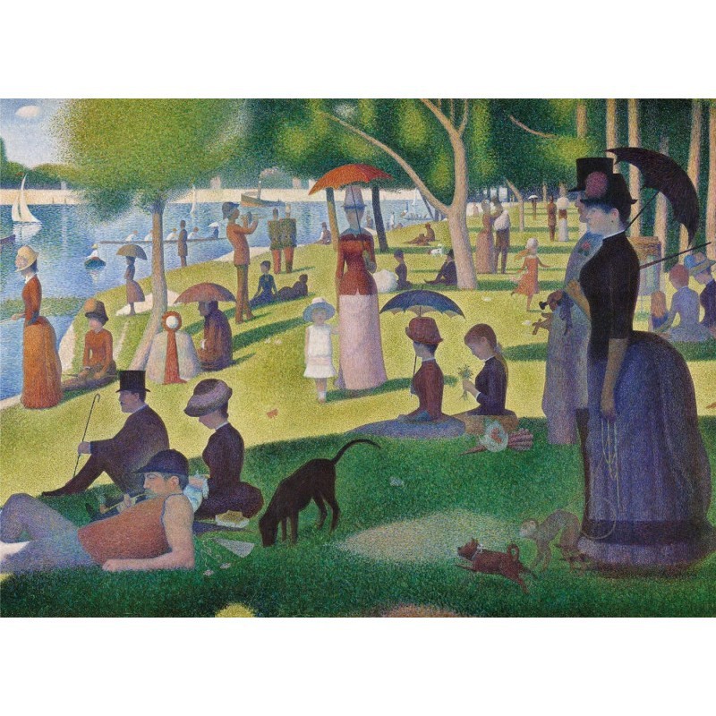 Puzzle 1000 pièces - La Grande Jatte de Seurat Puzzle 1000 pièces - La Grande Jatte de Seurat